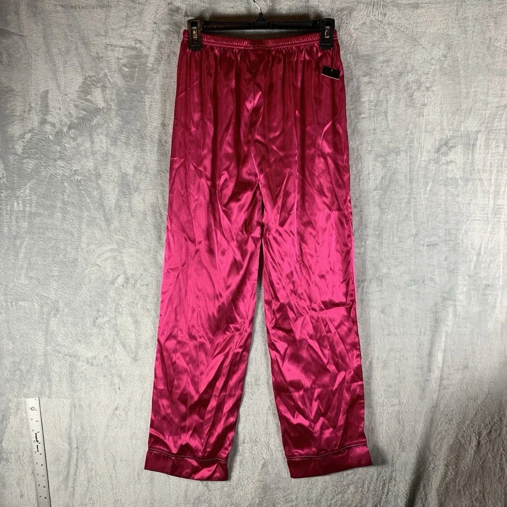 INC GIrl's Pajama Set 16 Pink Long Sleeve‎ Button Up Top Pants Drawstring